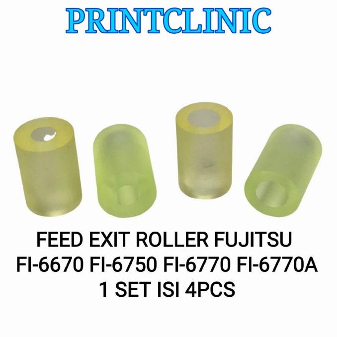 FEED EXIT ROLLER FUJITSU SCANNER FI-6670 FI-6750 FI-6770 FI-6770A