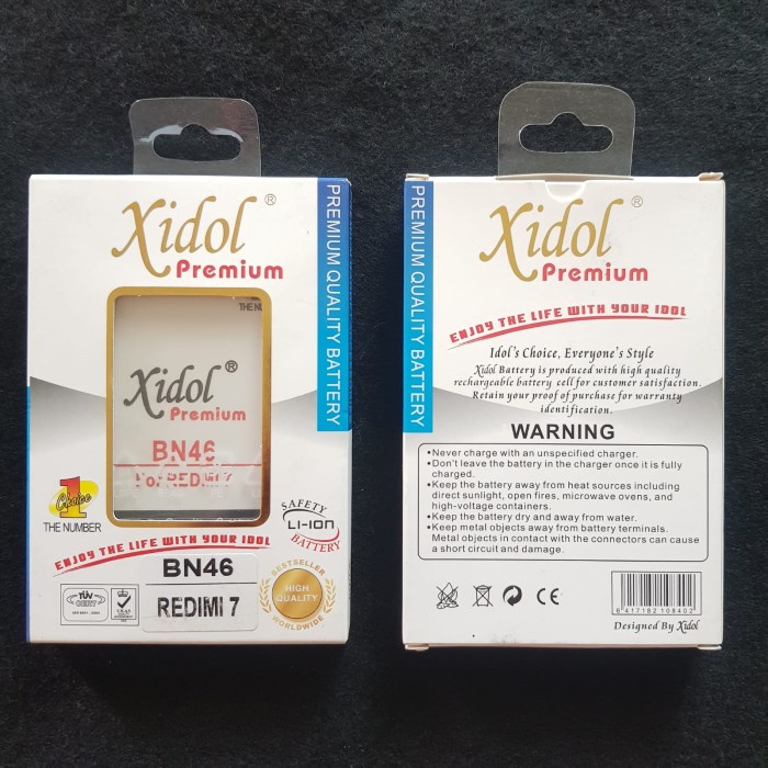 Baterai IDOL XIDOL XIAOMI REDMI 7 BN46 BATRE BATTERY PREMIUM