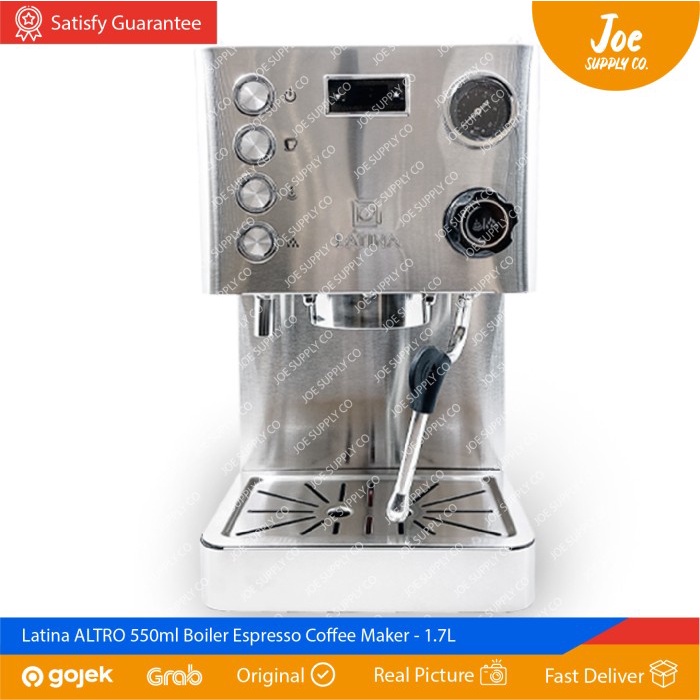 Alat Kopi Espresso Latina ALTRO 550ml Boiler Brew Temperature & Time
