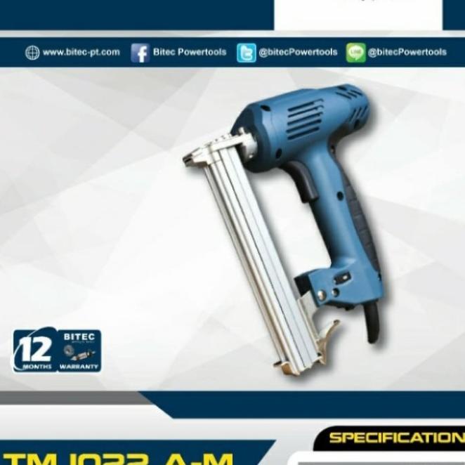 

Bitec Tm1022 Mesin Staples Paku Tembak Listrik Stapler Tm 1022 U