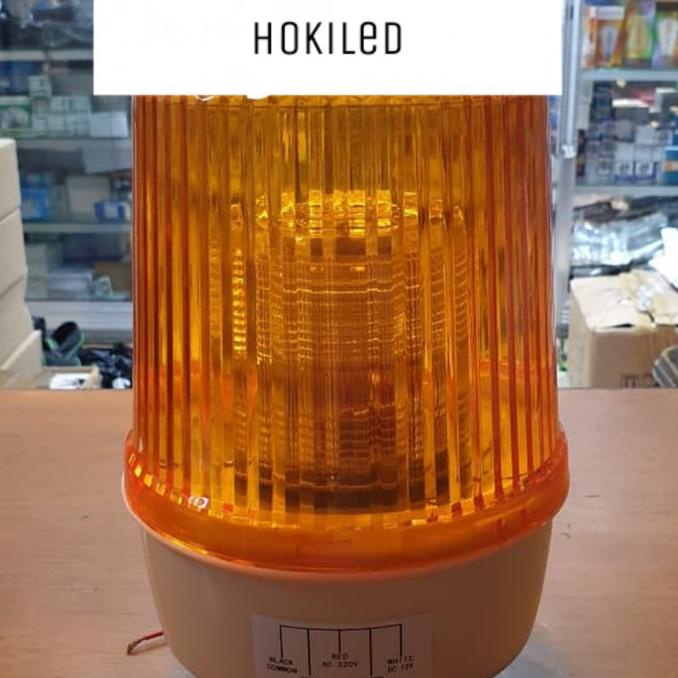 Lampu Rotary 6 Inch Warning Light Lampu Rotari Lamp Multivolt Ac Dc