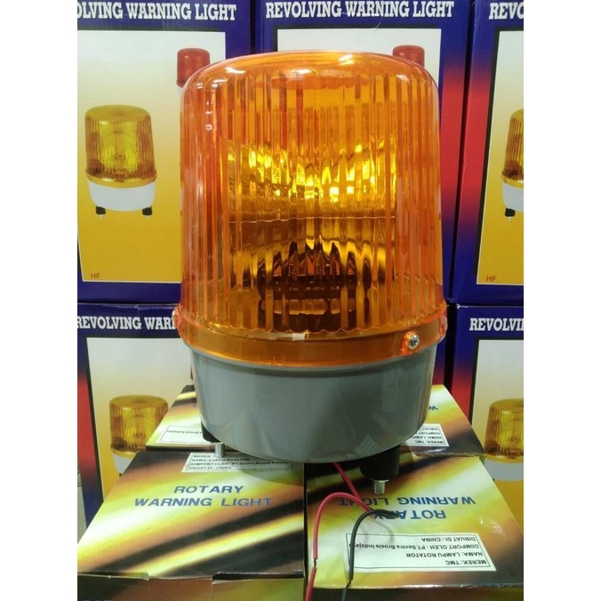Lampu Rotary / Warning Light Bohlam Putar 12V / 24V Best Seller