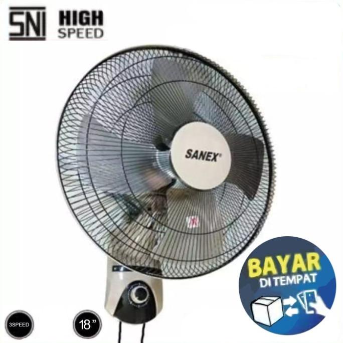 Kipas Angin Dinding 18 Inch Sanex/ Wallfan Sanex Ok