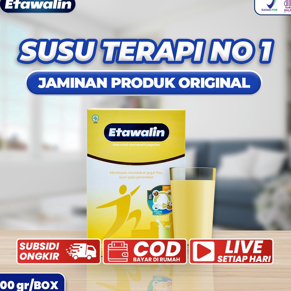 

Murah ETAWALIN ORIGINAL | Susu Kambing Etawa Tingkatkan Kepadatan Tulang Isi 200gram