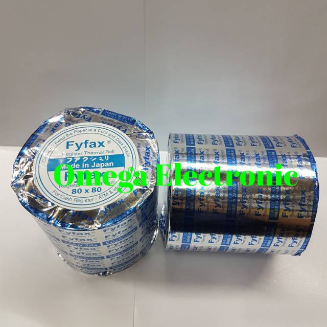PRODUK AWAL TAHUN  FYFAX Kertas Kasir Thermal 80 x 80 Thermal Paper Roll 80mm Fyfax 80x80