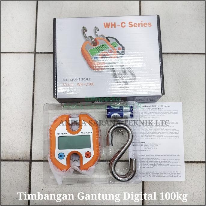 Timbangan Gantung Digital 100kg / WH-C100