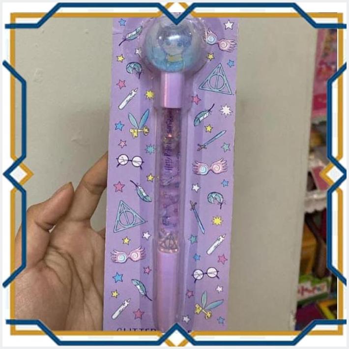

[STY] HARRY POTTER SMIGGLE GLITTER GLOBE PEN NEW ORI BOLPOIN