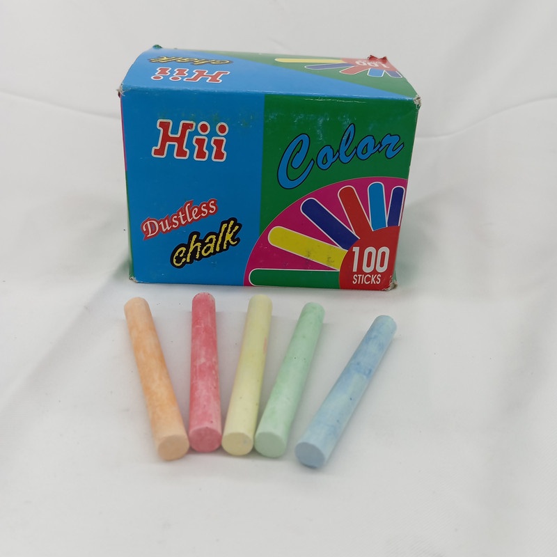 

Kapur Tulis Warna Warni/Kapur Papan Tulis 100 Sticks