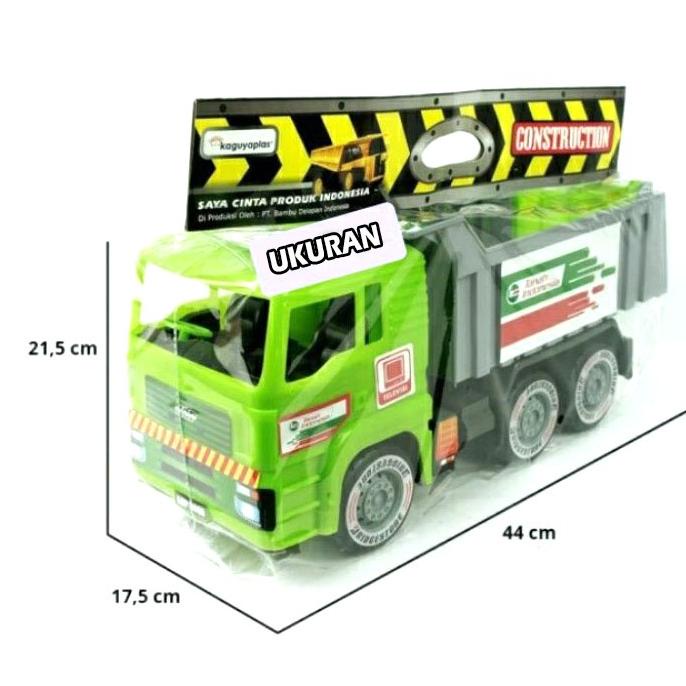 [Spt] Mainan Mobil Mobilan Miniatur Truk Pasir Tanah Dam Truck Dan Crane Ukuran Besar Terlaris