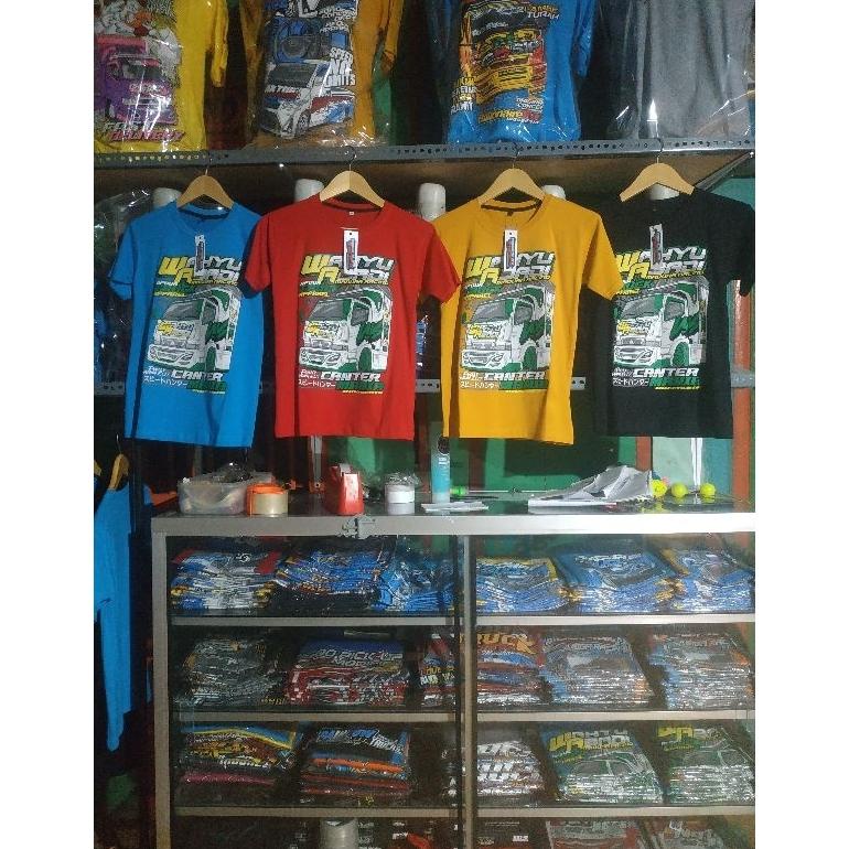 [Kks] Kaos Anak Wahyu Abadi Usia 8_12 Tahun Baju Truk Oleng Anak Gambar Truk Shopee