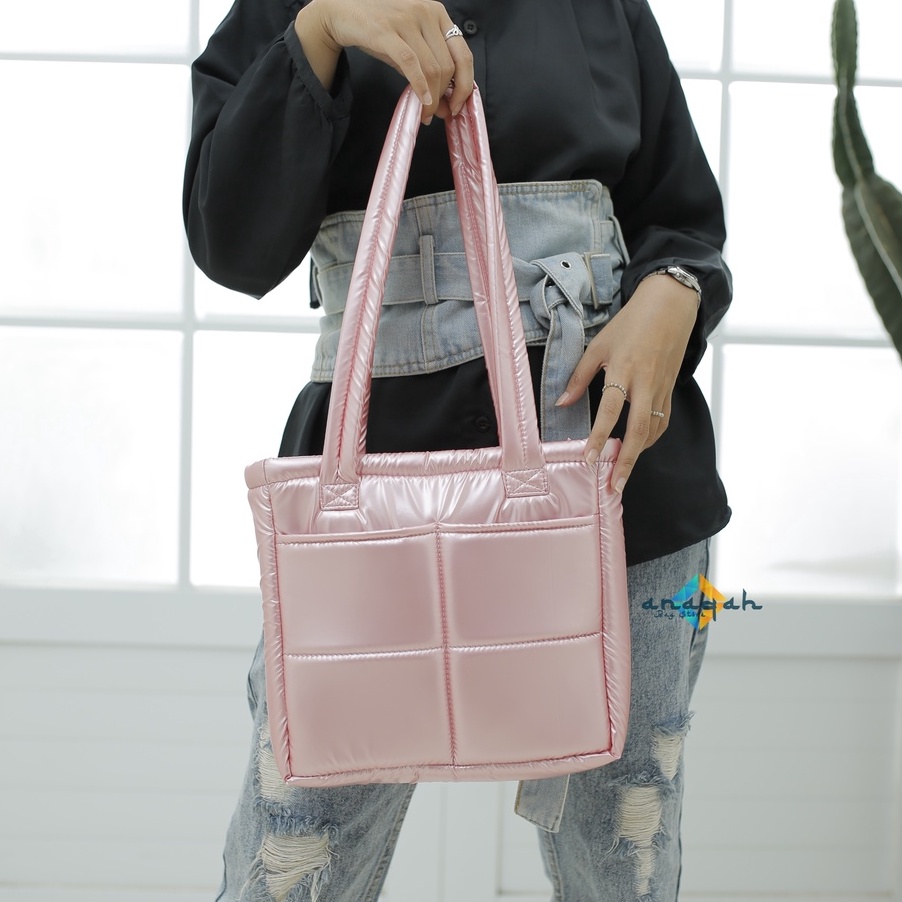 ✨SHOPEE MALL✨ Tas Bahu Puffy Bag Tas Wanita Tas Selempang Shoulder Bag Wanita Tote Bag gas 