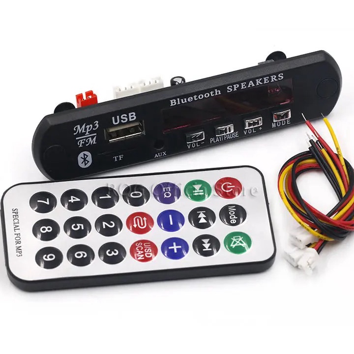 Original MODUL KIT MP3 BLUETOOTH 12V USB REMOTE AUDIO AMPLIFIER CLASS D TPA3116 buruan