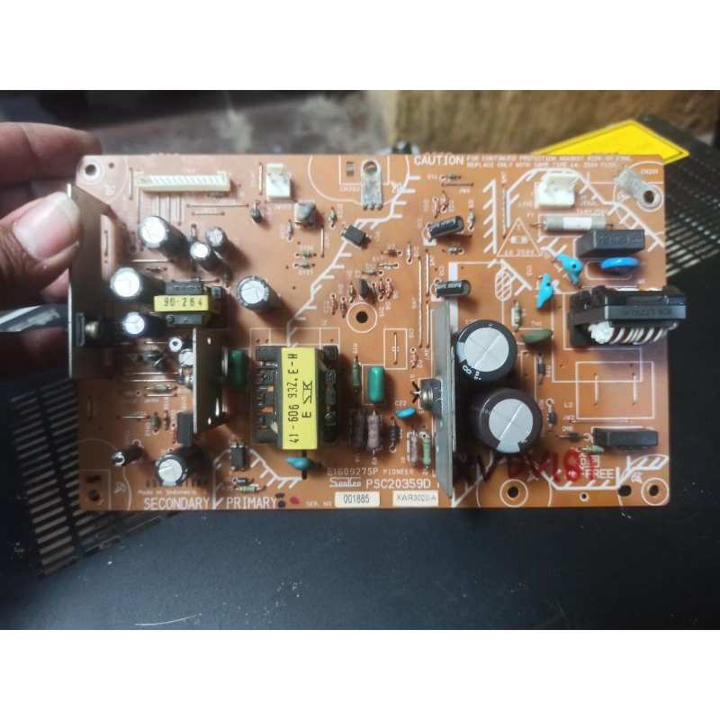 psu dvd home theater pioneer XV DV 181