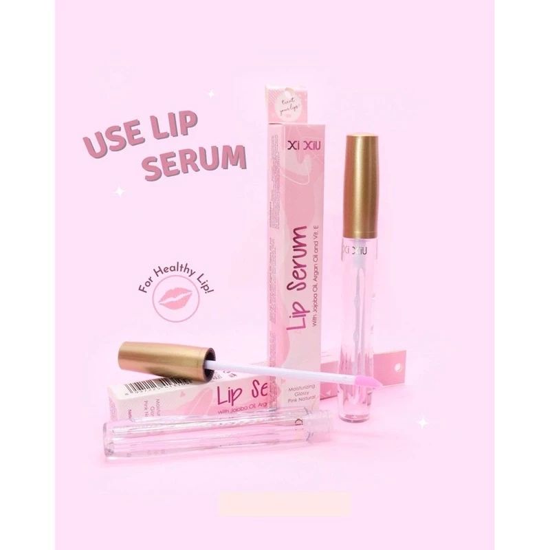 XI XIU LIP SERUM 3gr - LIP SERUM - SERUM BIBIR - SERUM PERAWATAN BIBIR HITAM ORIGINAL (BPOM)- PERAWA