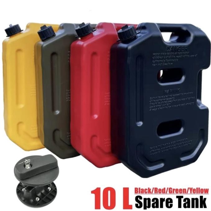 Jerigen Long Haul BBM Bensin Solar Minyak Jerry Can Drigen 10 L + key