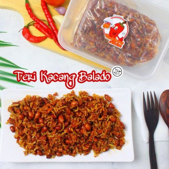 

MALL TERI KACANG BALADO 200 GRAM / TERI MEDAN