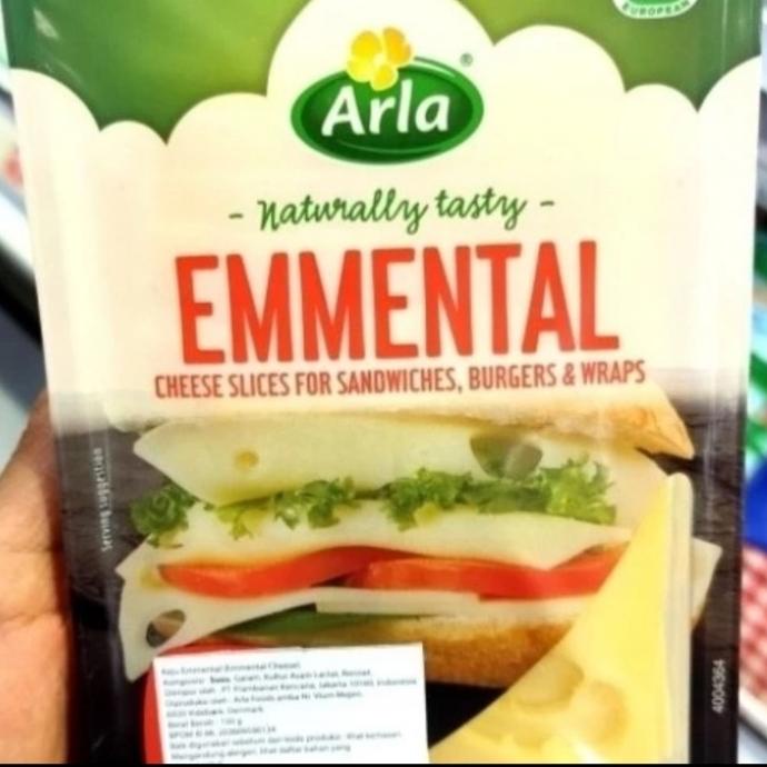 

@#@#@#] promo beli 2 lebih murah arla emmental cheese 2x150gr keju