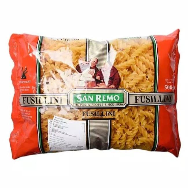 

:=:=:=:=] San Remo Pasta Fusillini 500gr gandum