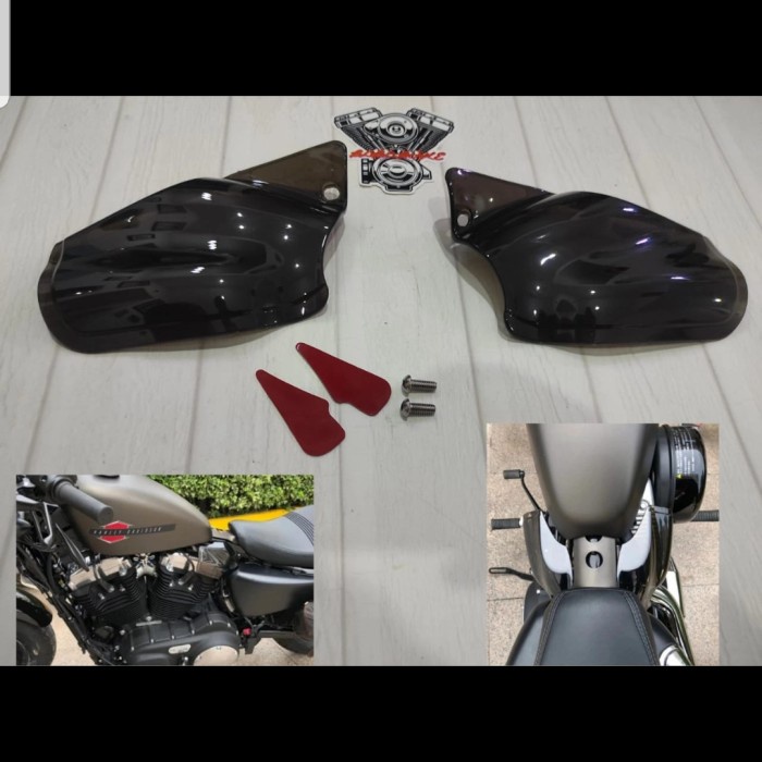 heat deflector harley sportster penahan panas paha sportster