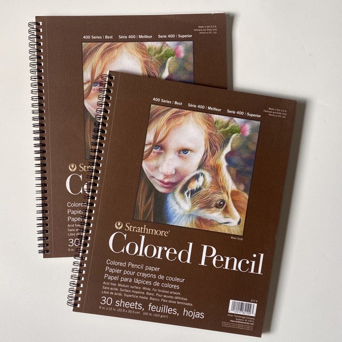 

Strathmore Colored Pencil 9x12" 30 sheets