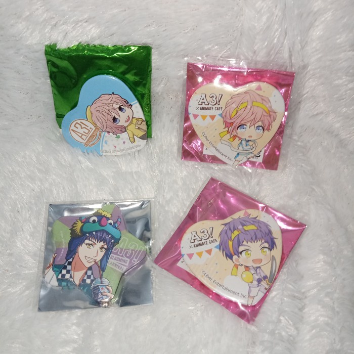 A3 Natsugumi Badge : Muku Sakisaka, Kumon Hyodo