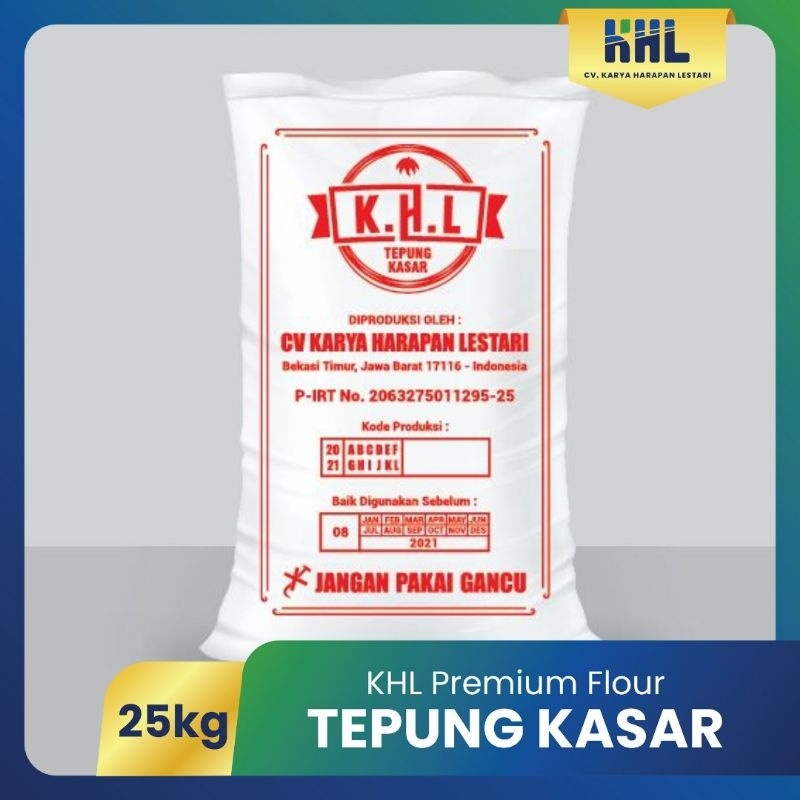 

25 Kg Tepung Tapioka Kasar / Tepung Kasar / Tepung Shihlin / Tepung Crispy /