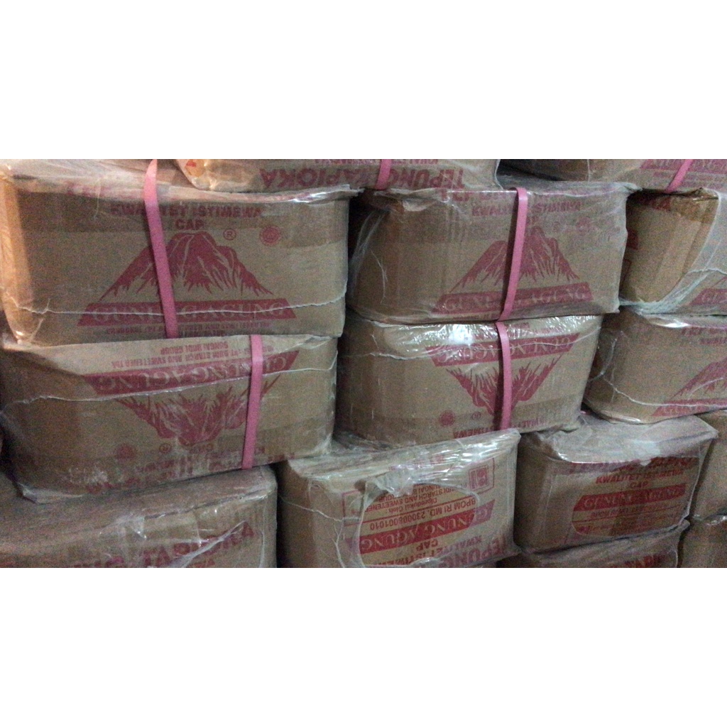 

Tepung Sagu Tapioka Cap Gunung Agung 500 Gr X 20 Pa ( 1 Dus 10 Kg )