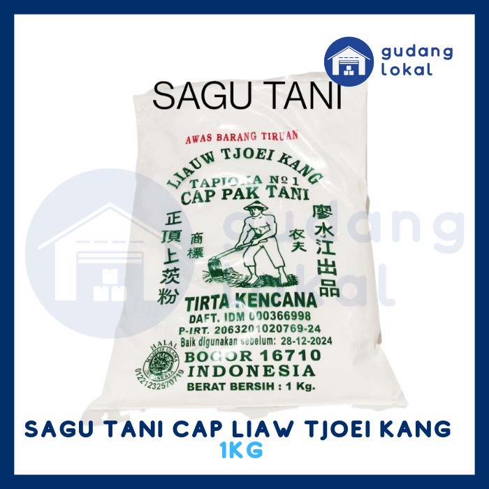 

Sagu Tani Liaw Tjoei Kang 1Kg - Tepung Tapioka