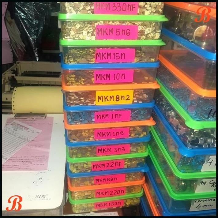 CAPASITOR KAPASITOR MKM NILAI 33 NANO = 333 100VOLT [PCME]