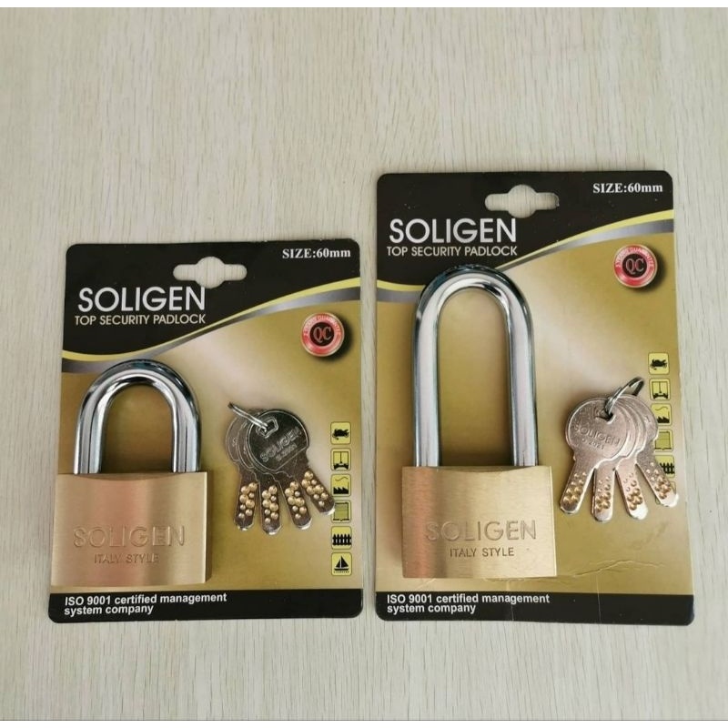 Gembok Kuningan 40 Mm Soligen