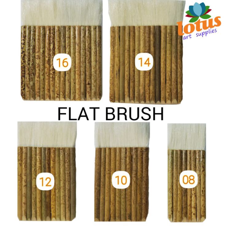 

Dijual Lotus Bamboo Flat Brush Kuas Bambu Sejajar
