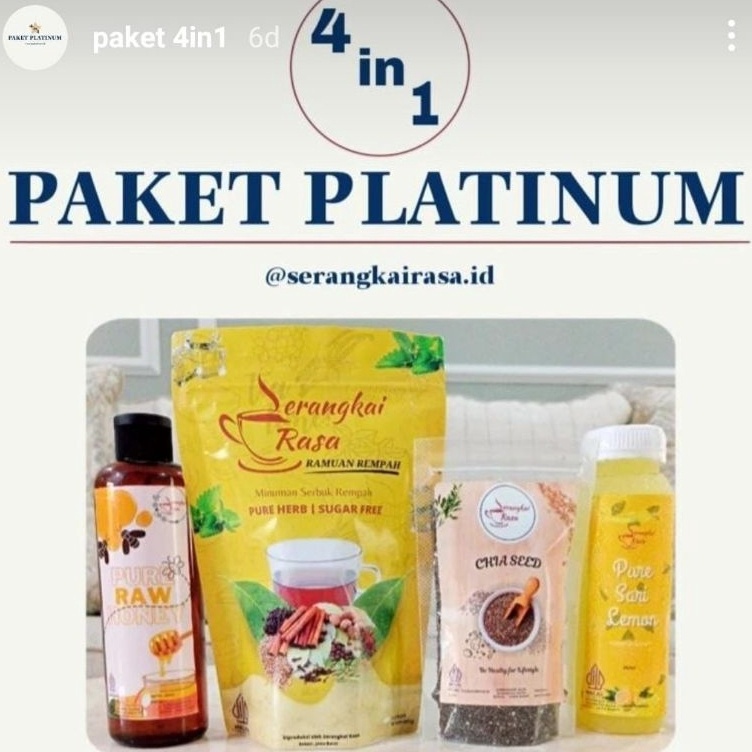 

Diskon Promo Paket Platinum 4 in 1 Serangkai Rasa Super Promo