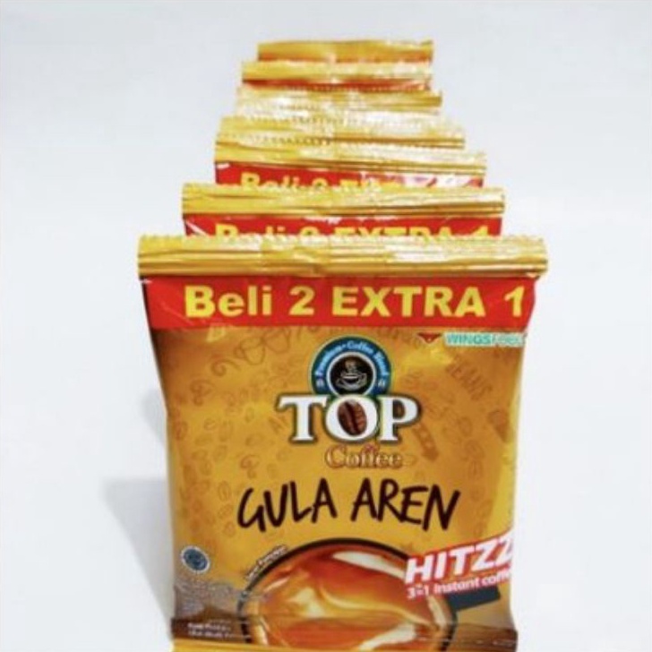 

➹→❆❂ Top Coffe Gula Aren 1 Renceng isi 15sachet Baru