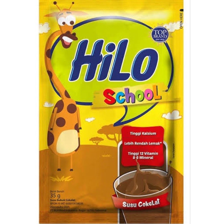 

➘✣✰ ☘️MUMTAAZZTORE☘️ NUTRIFOOD HiLo School HiLo Active 10 Sachet Baru