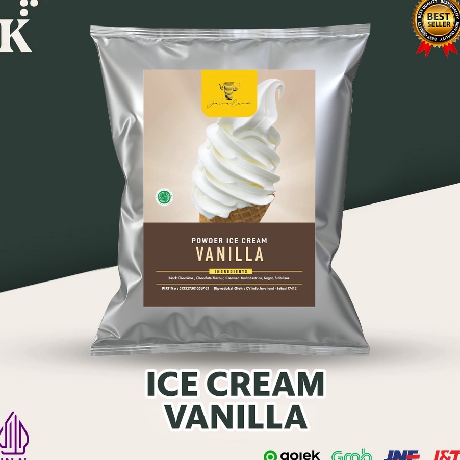 

RCMD8114 READY STOK Powder Es Krim Vanilla 1 kg Javaland