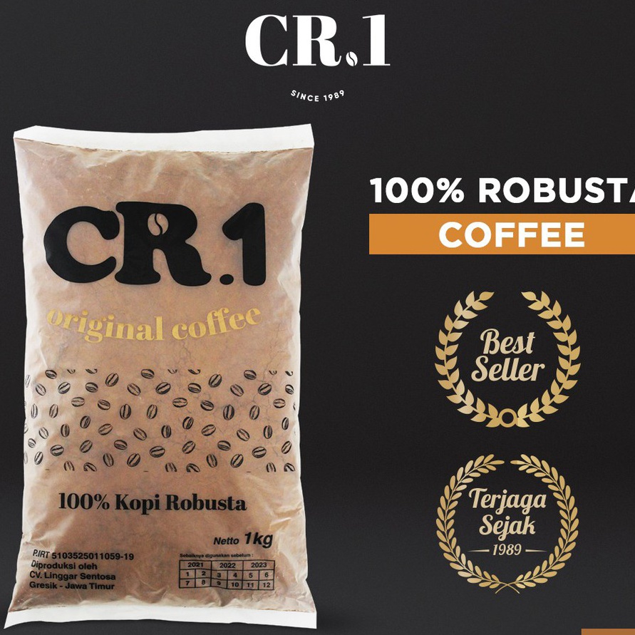 

QVCF4466 COD CR1 Coffee - Kopi Bubuk Cr1 Kemasan 1Kg