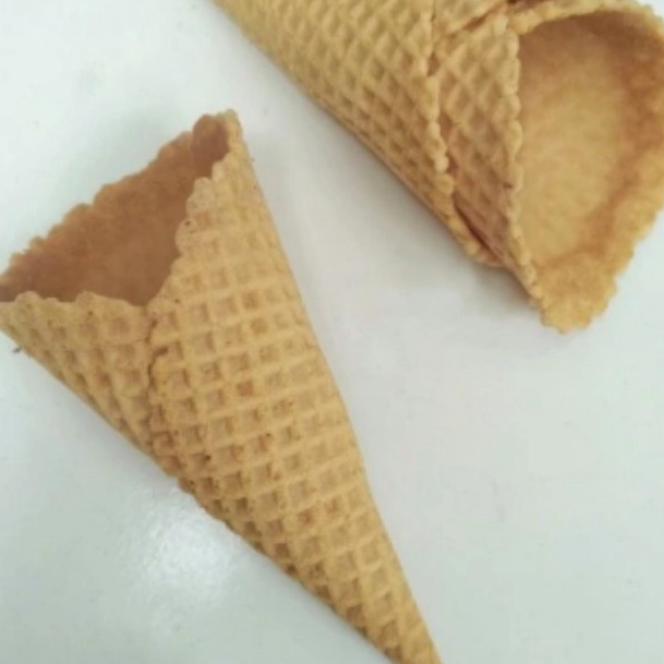 

LJTP2255 Terbaru 3.3 waffle cone ice cream / es krim ukuran Besar Jumbo 10pcs