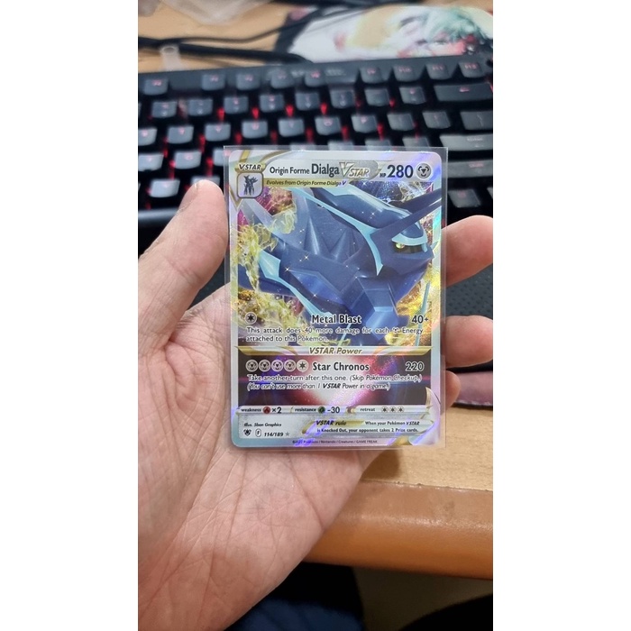 Origin Forme Dialga Vstar - 114/189 - Ultra Rare Sword & Shield: Astra