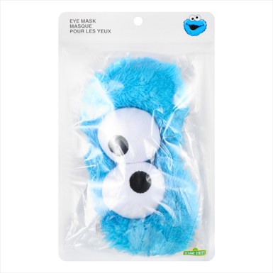 Ready stok MINISO Penutup Mata Tidur Sleep - Sesame Street Eye Mask With Gel