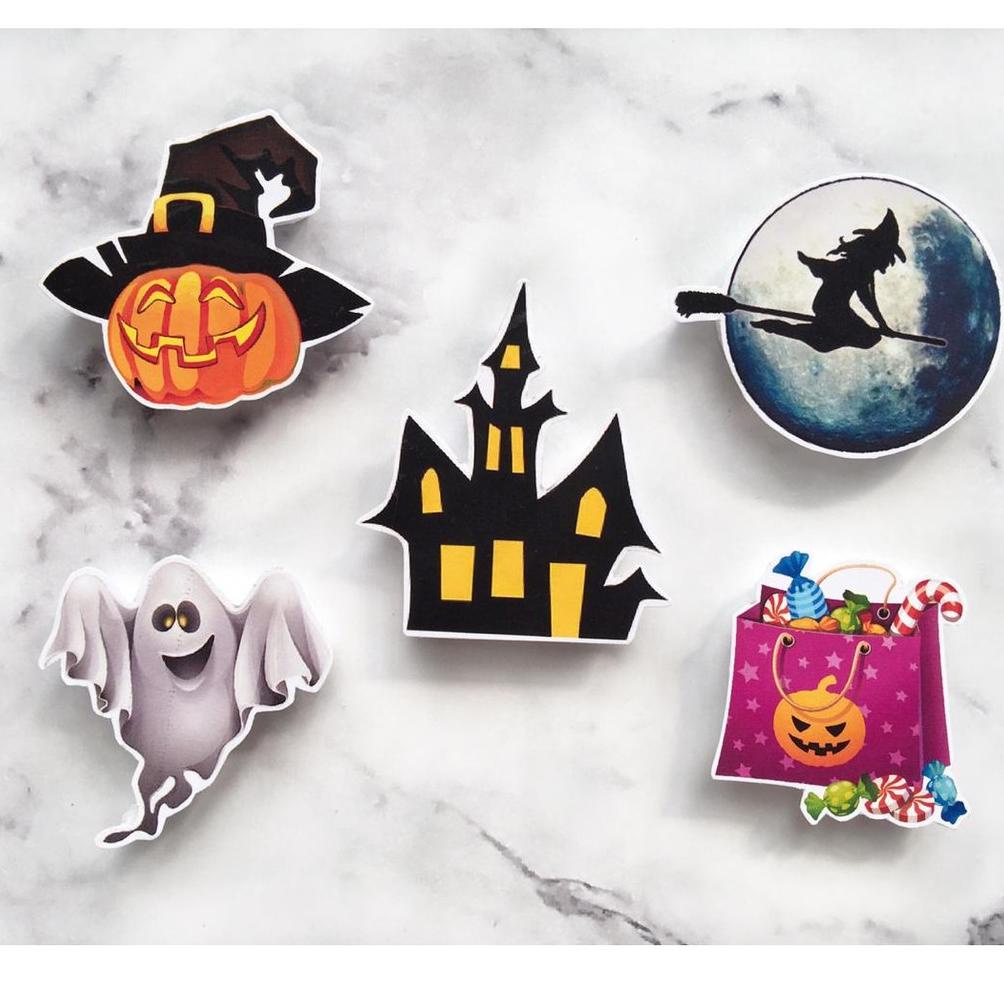 Topper Halloween Utk Hiasan Cake