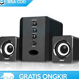 ➸LqE SPEAKER SUBWOOFER 6 INCH ORIGINAL SADA D-202 AKTIF STEREO 2.1 BASS ✴ M •