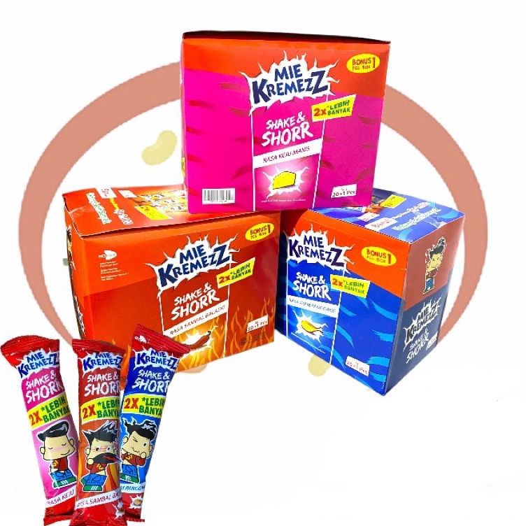 

10.10 SALE Mie Kremezz Shake & Shorr 20x16gr