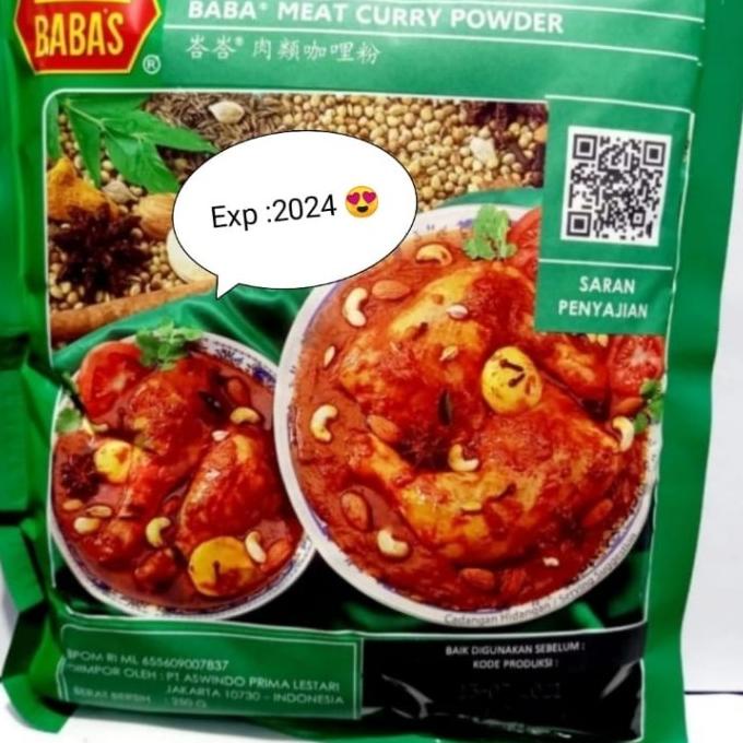 

Buruan serbu] BABAS MEAT CURRY POWDER/KARI DAGING 250 GRAM