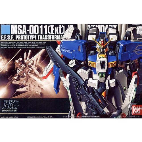 ✅COD Hguc Hg Msa-0011 Ext Ex-S Gundam Limited