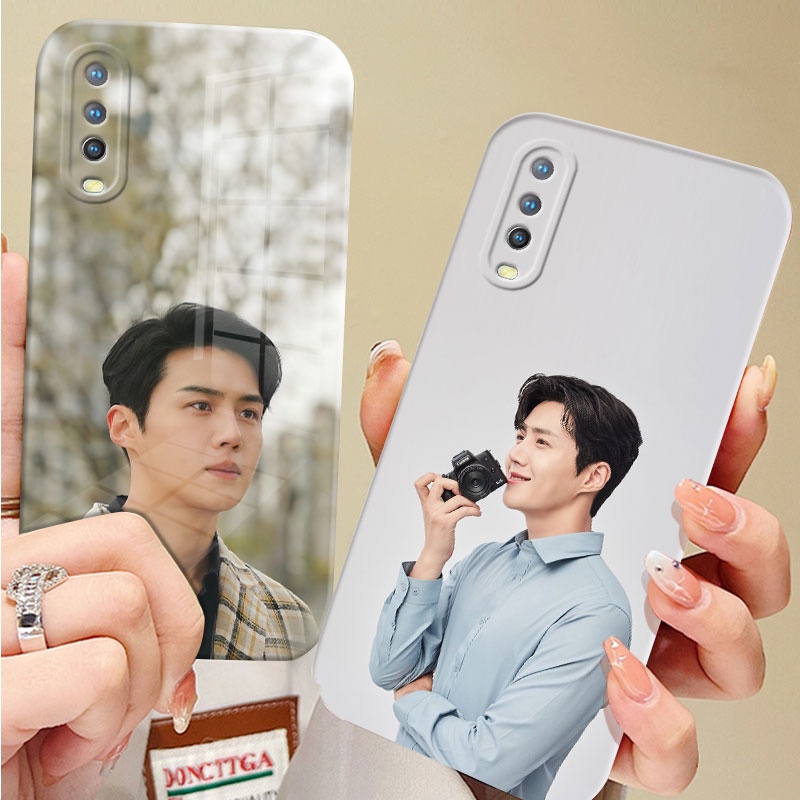 CUSTOM CASE Kim Seon Ho untuk vivo s1 t1 v23 y3 pro iqoo z6 neo REQUEST FOTO FULLPRINT FILM KILAU PR