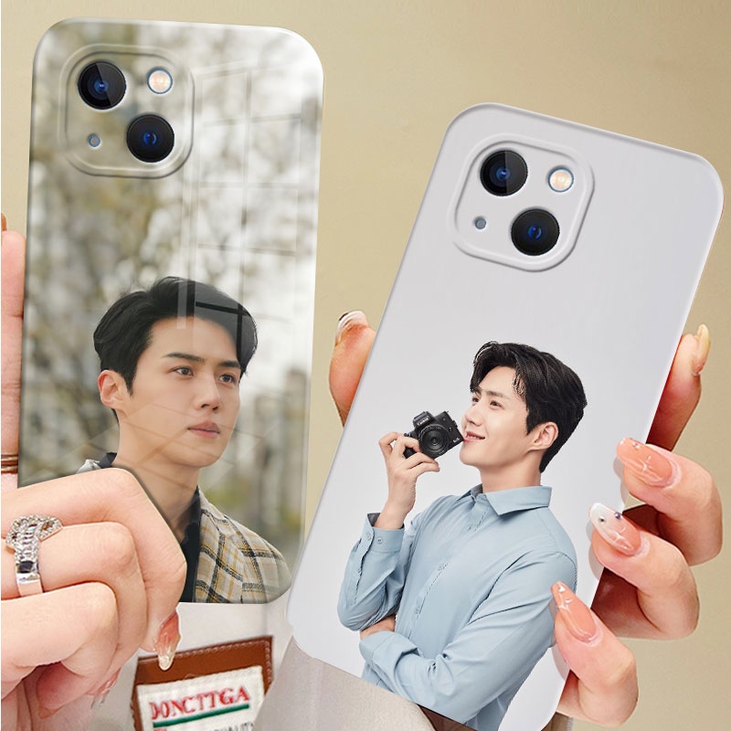 CUSTOM CASE Kim Seon Ho untuk iphone 13 14 pro max mini REQUEST FOTO FULLPRINT FILM KILAU PREMIUM HA