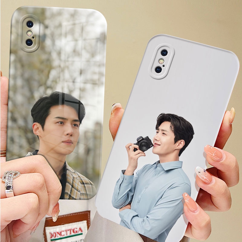 CUSTOM CASE Kim Seon Ho untuk iphone x xs xr max 8 7 6 6s plus REQUEST FOTO FULLPRINT FILM KILAU PRE