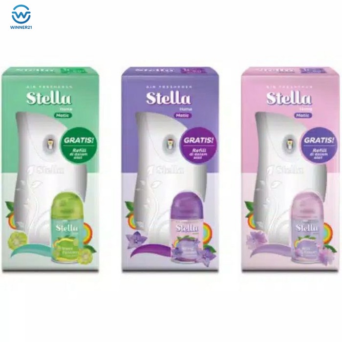 PENGHARUM RUANGAN OTOMATIS STELLA MATIC SEMPROT OTOMATIS PEWANGI RUANG