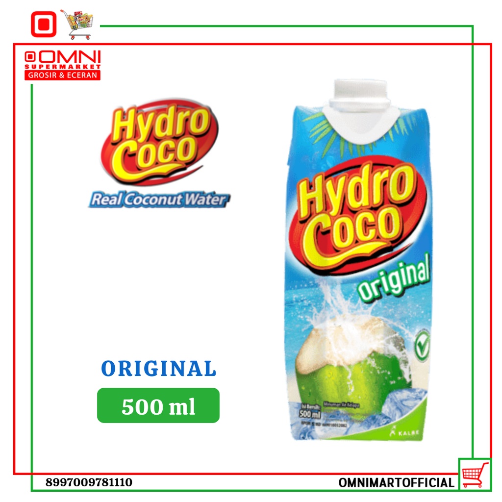 

Hydro Coco Ori 500 Ml Minuman Isotonik Penambah Ion