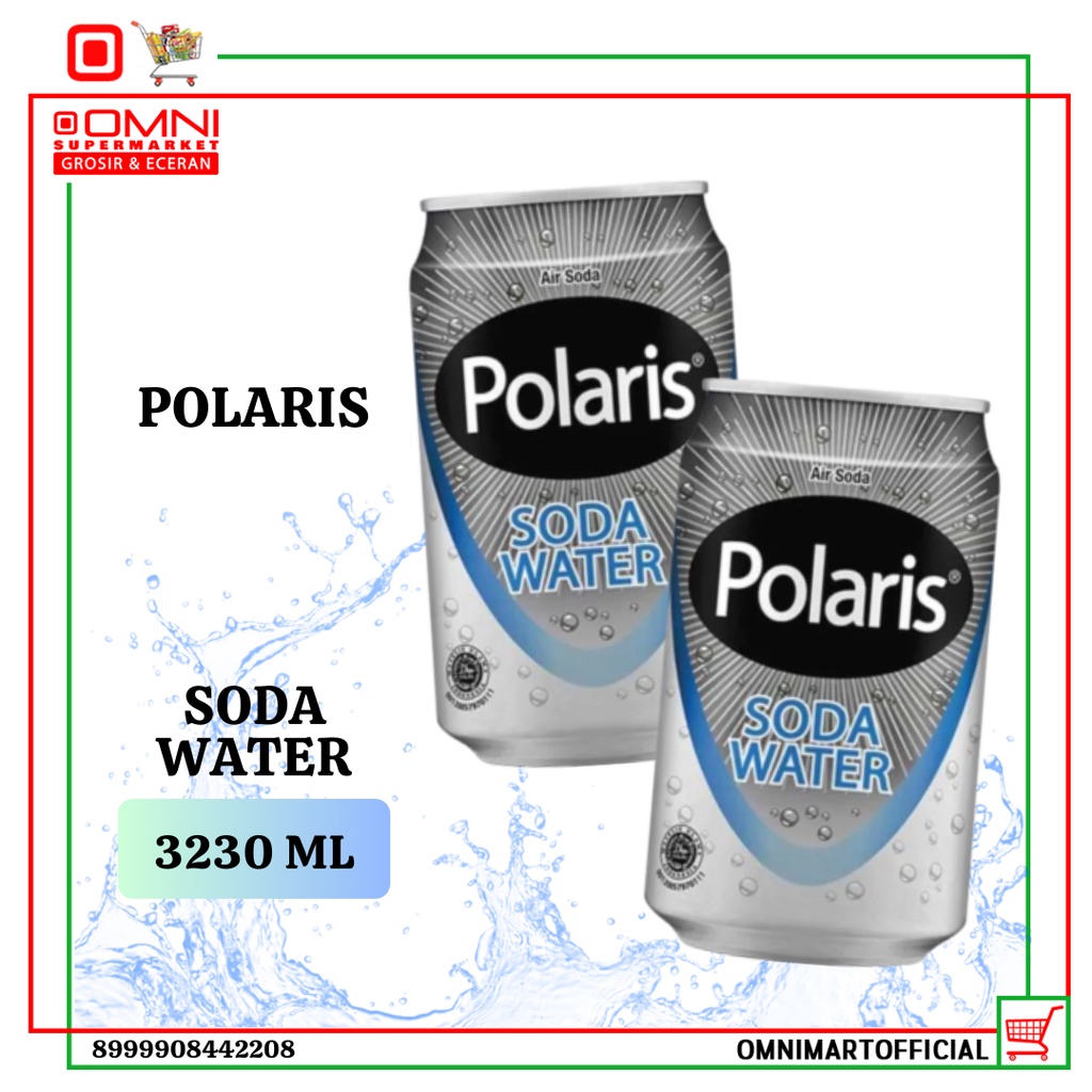 

Polaris Soda Water Can Kaleng 330 Ml